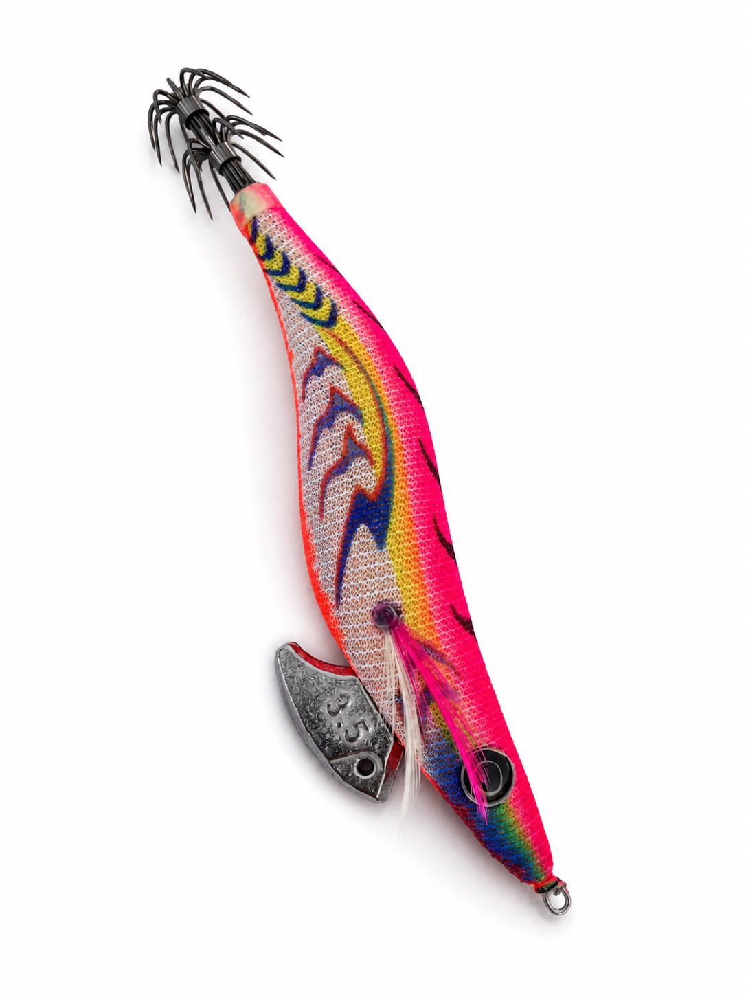 Yuku Squid Jigs Size 3.5 - Pink Storm