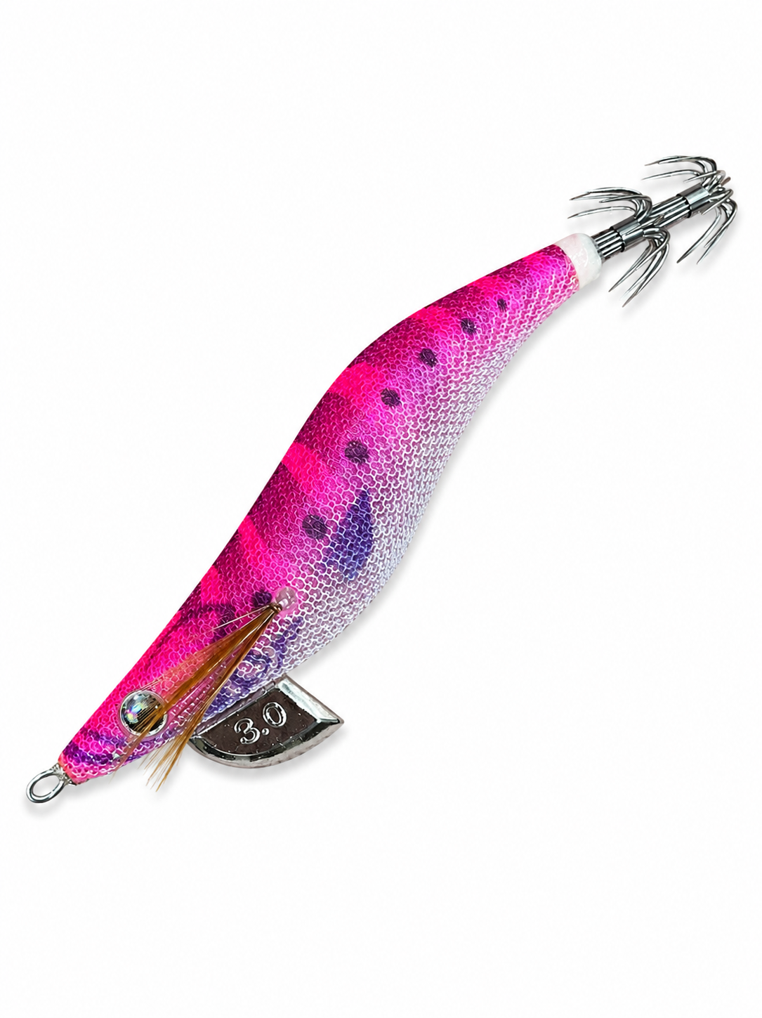 Yamashita Squid Jig EGI OH F – Size 3.0 Pink