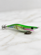 YUKU Squid Jigs Size 3.5 - GREEN