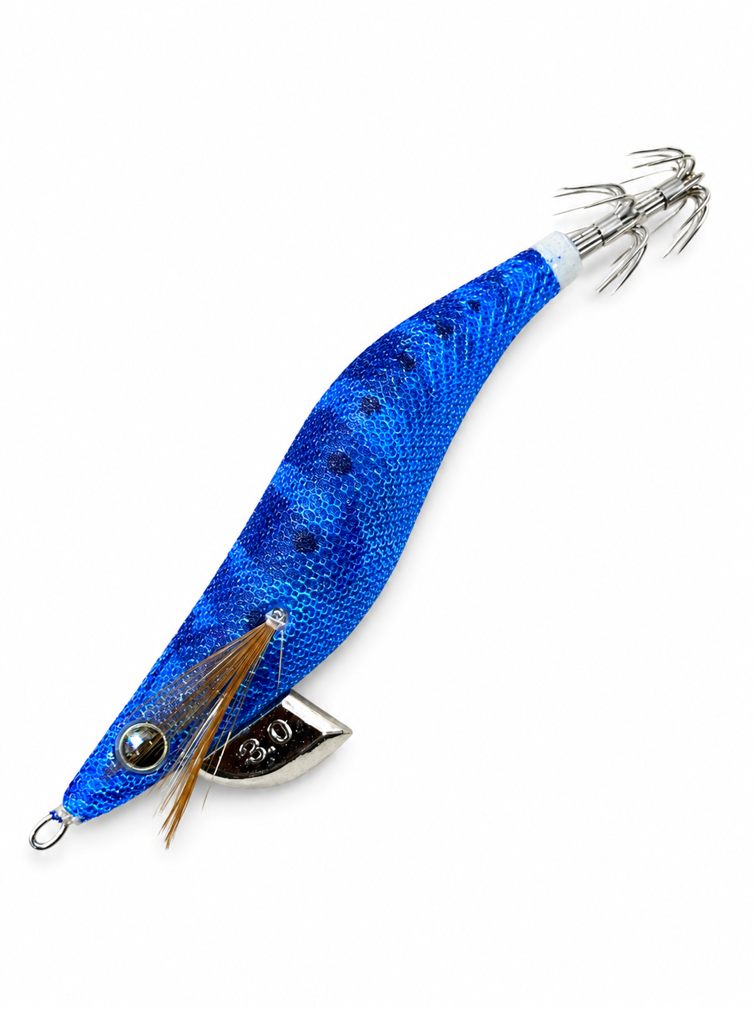 Yamashita Squid Jig EGI OH F – Size 3.0 Deep Blue