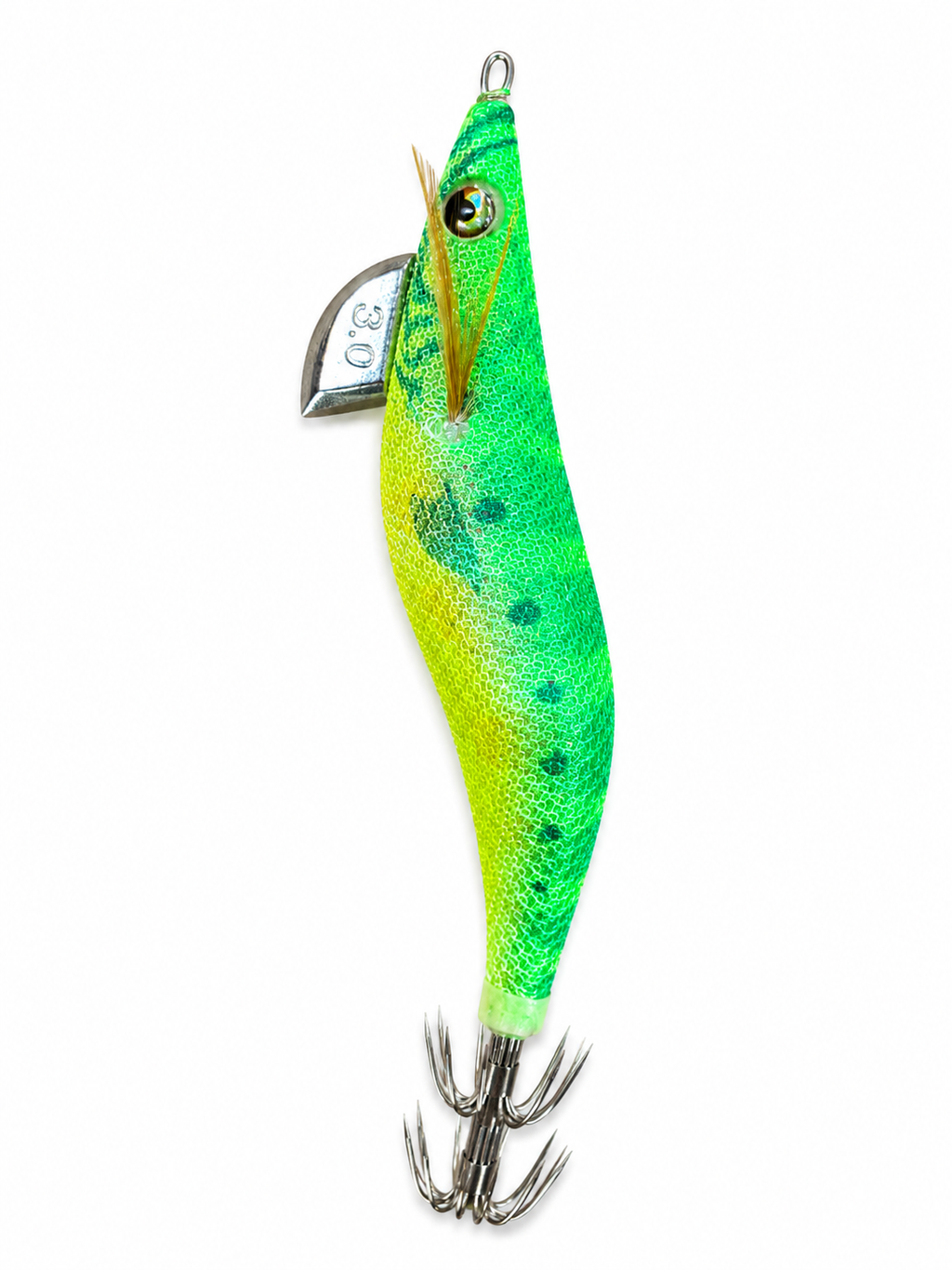 Yamashita Squid Jig EGI OH F – Size 3.0 Green