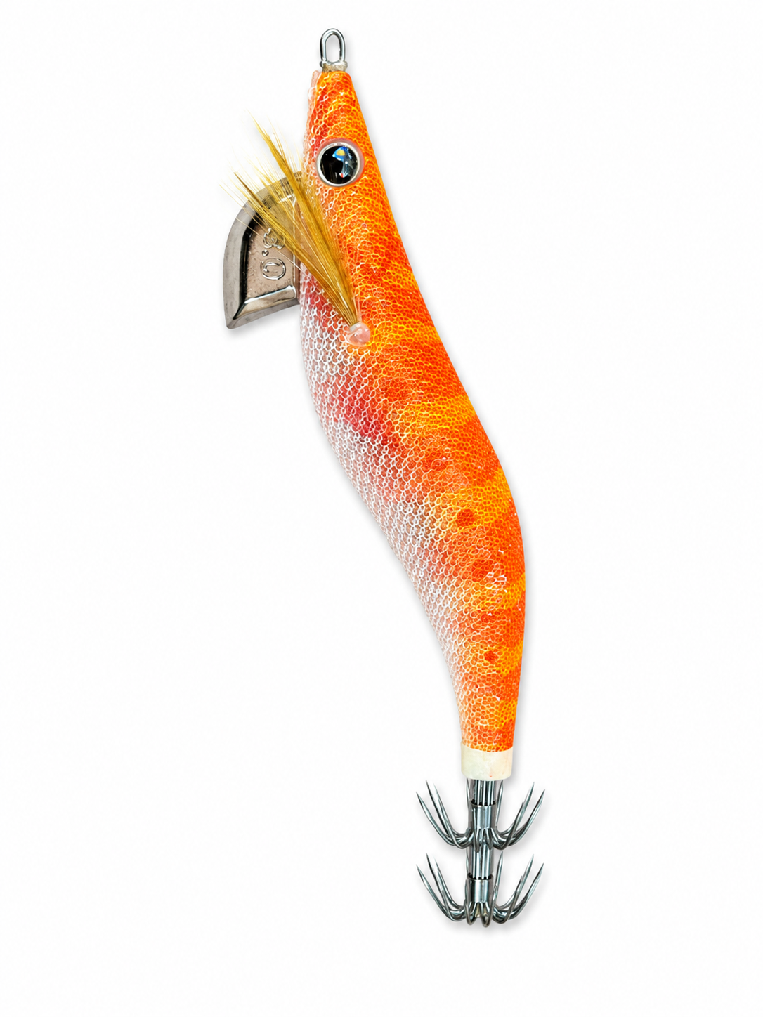 Yamashita Squid Jig EGI OH F – Size 3.0 Orange