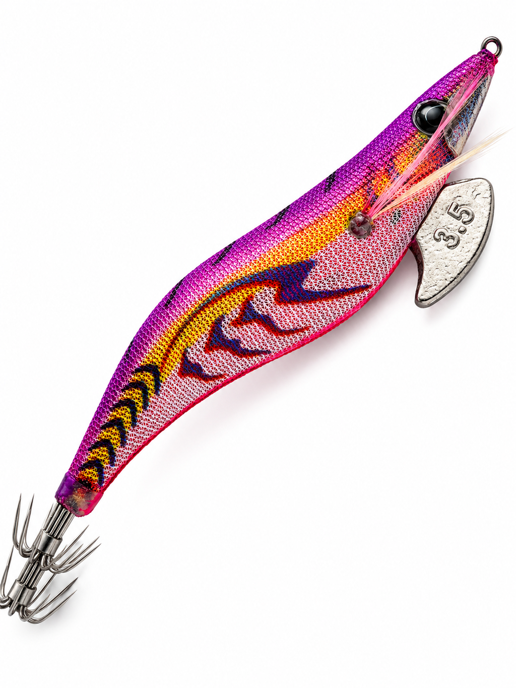 Yuku Squid Jigs Size 3.5 - Purple Storm