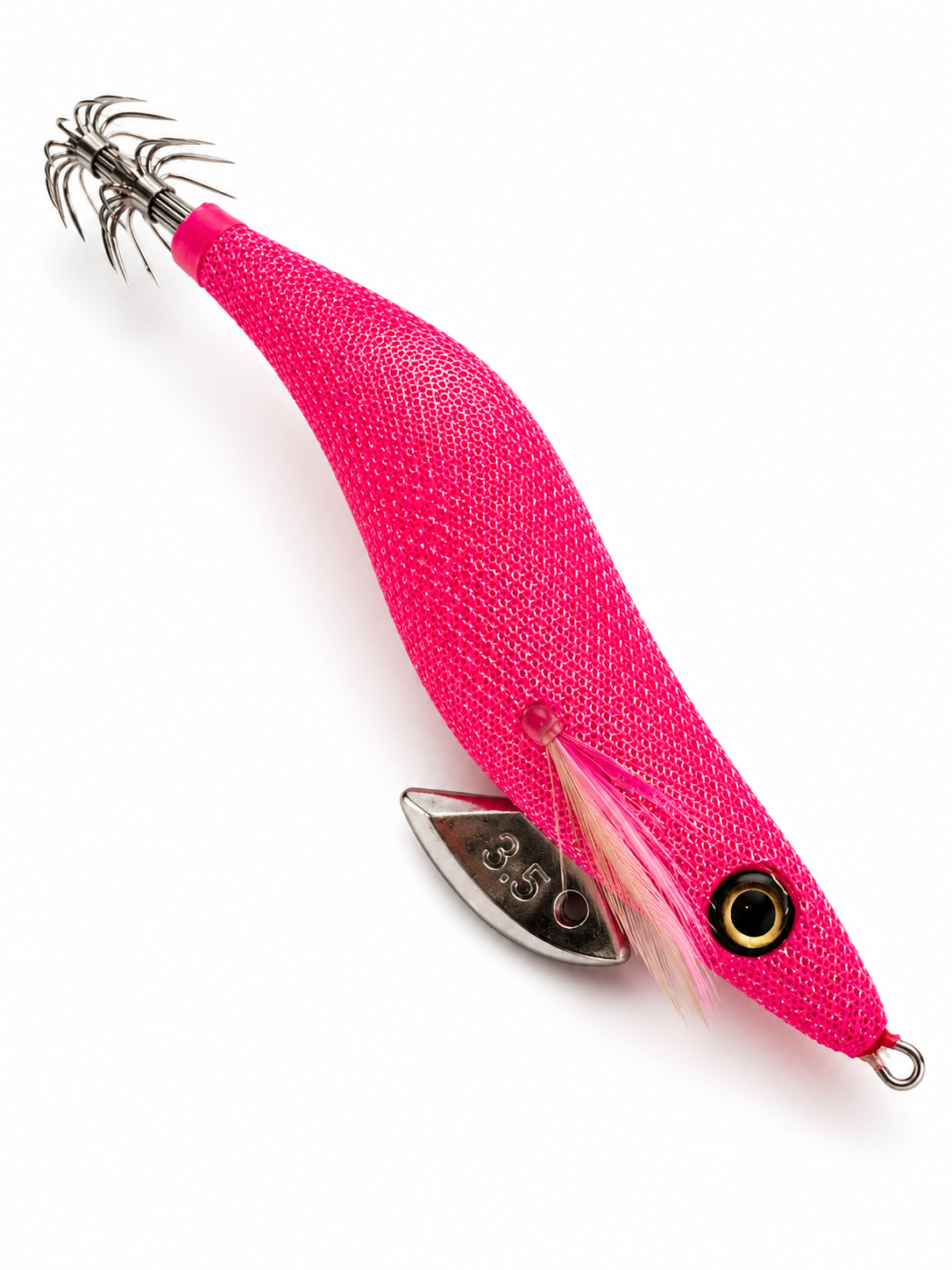 Yuku Squid Jigs Size 3.5 - Pink