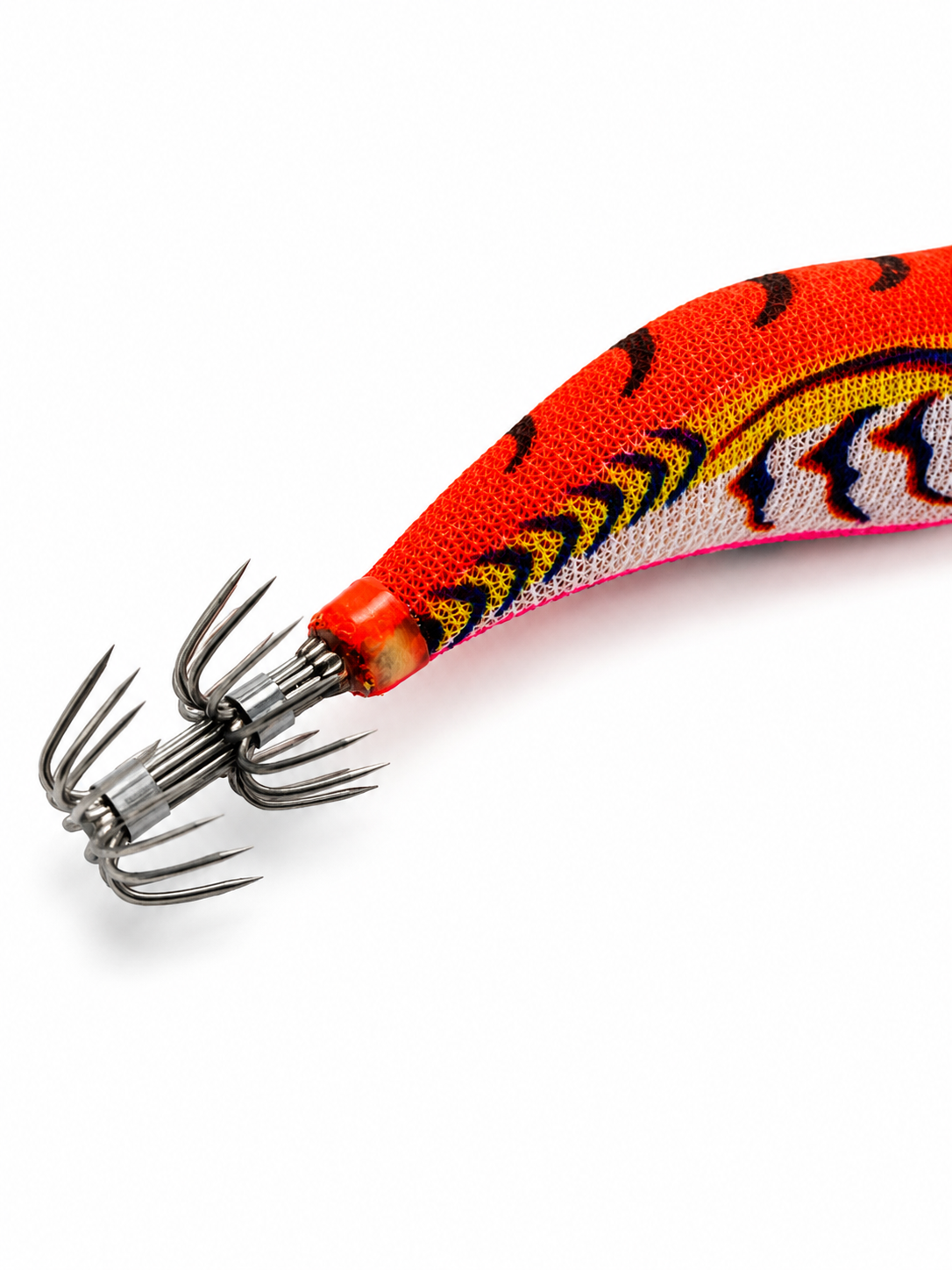 Yuku Squid Jigs Size 3.5 - Orange Storm