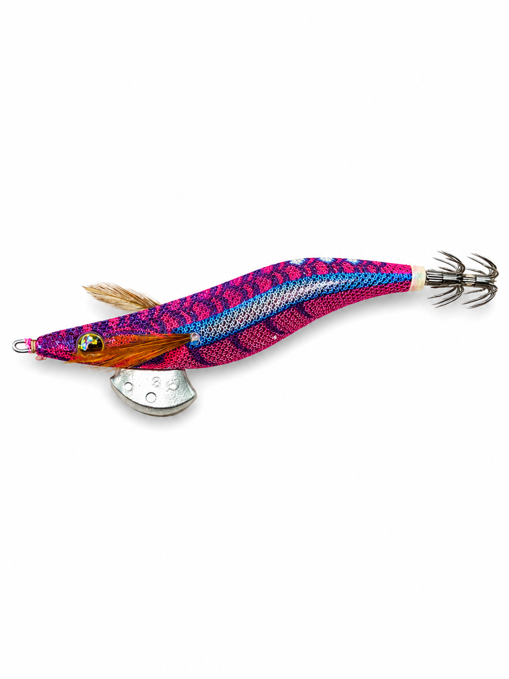 Yamashita EGI-OH LIVE Squid Jig – Size 3.5 Pink