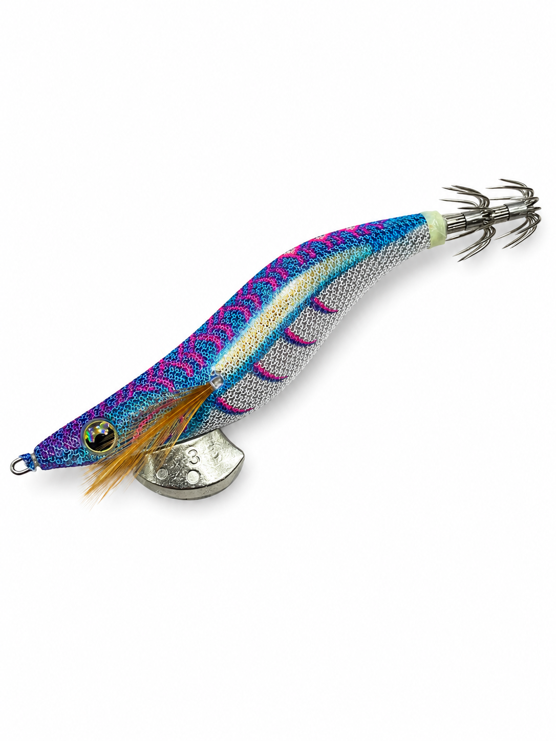 Yamashita Squid Jig EGI OH LIVE  – Size 3.5 Blue