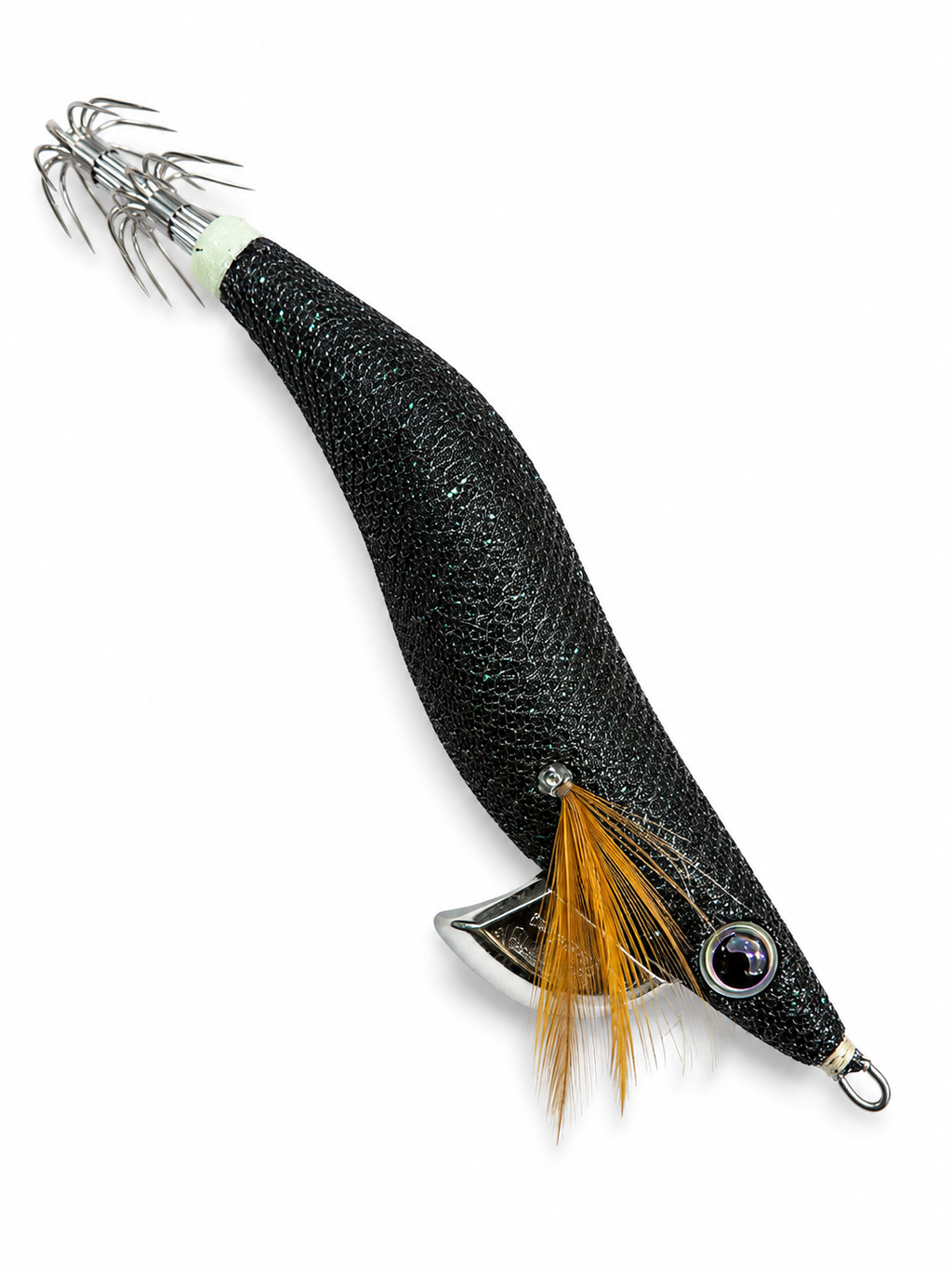 Yamashita Squid Jig EGI OH F – Size 3.0 Black