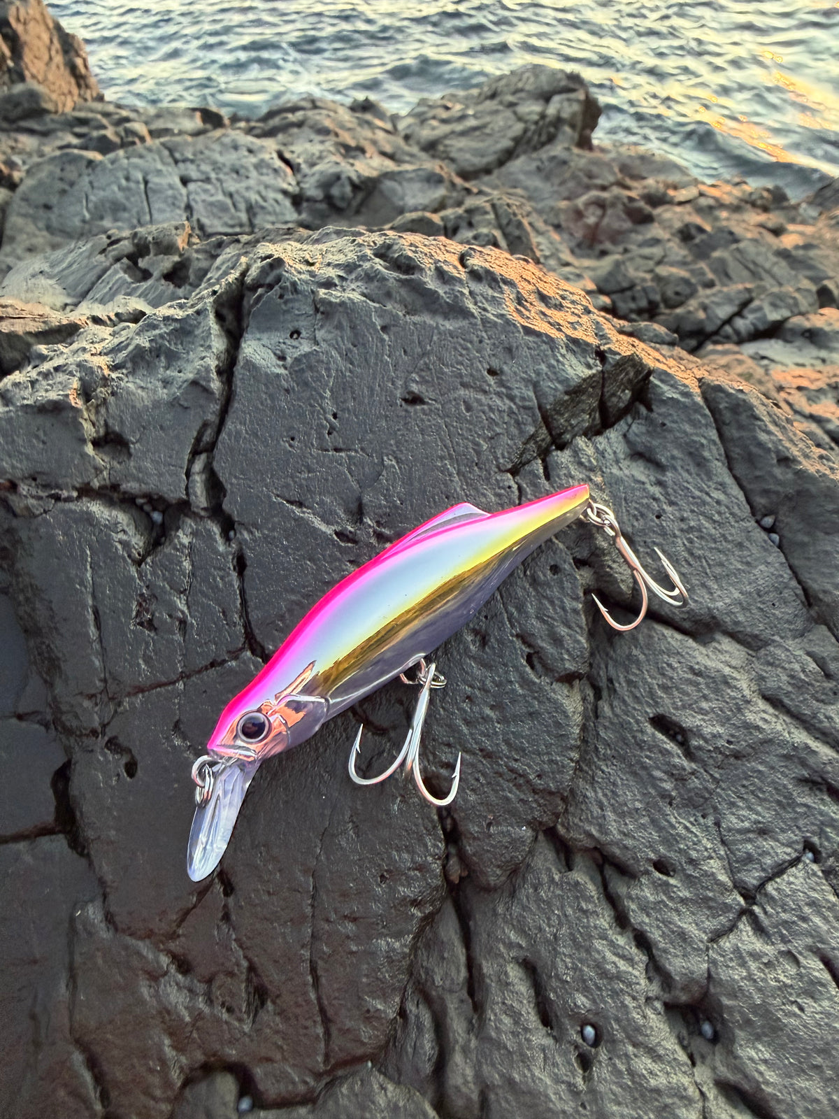 Phantom 90S | Premium Sinking Hard Bait – 35g - Pink Silver