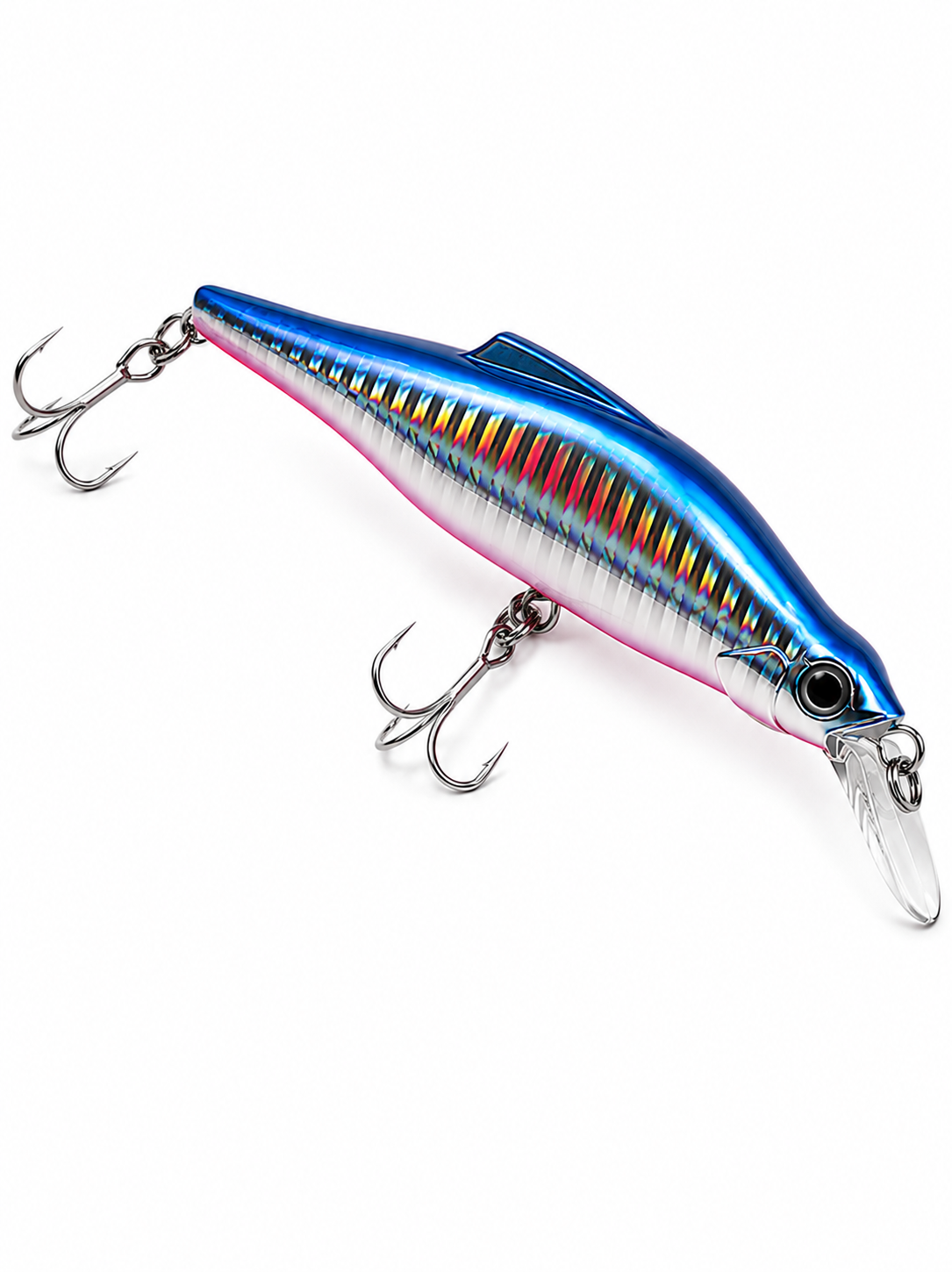 Phantom 90S | Premium Sinking Hard Bait – 35g - Blue Pink
