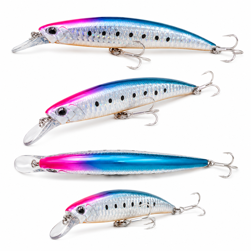 Sinking Minnow 27g 110mm – Black Dot