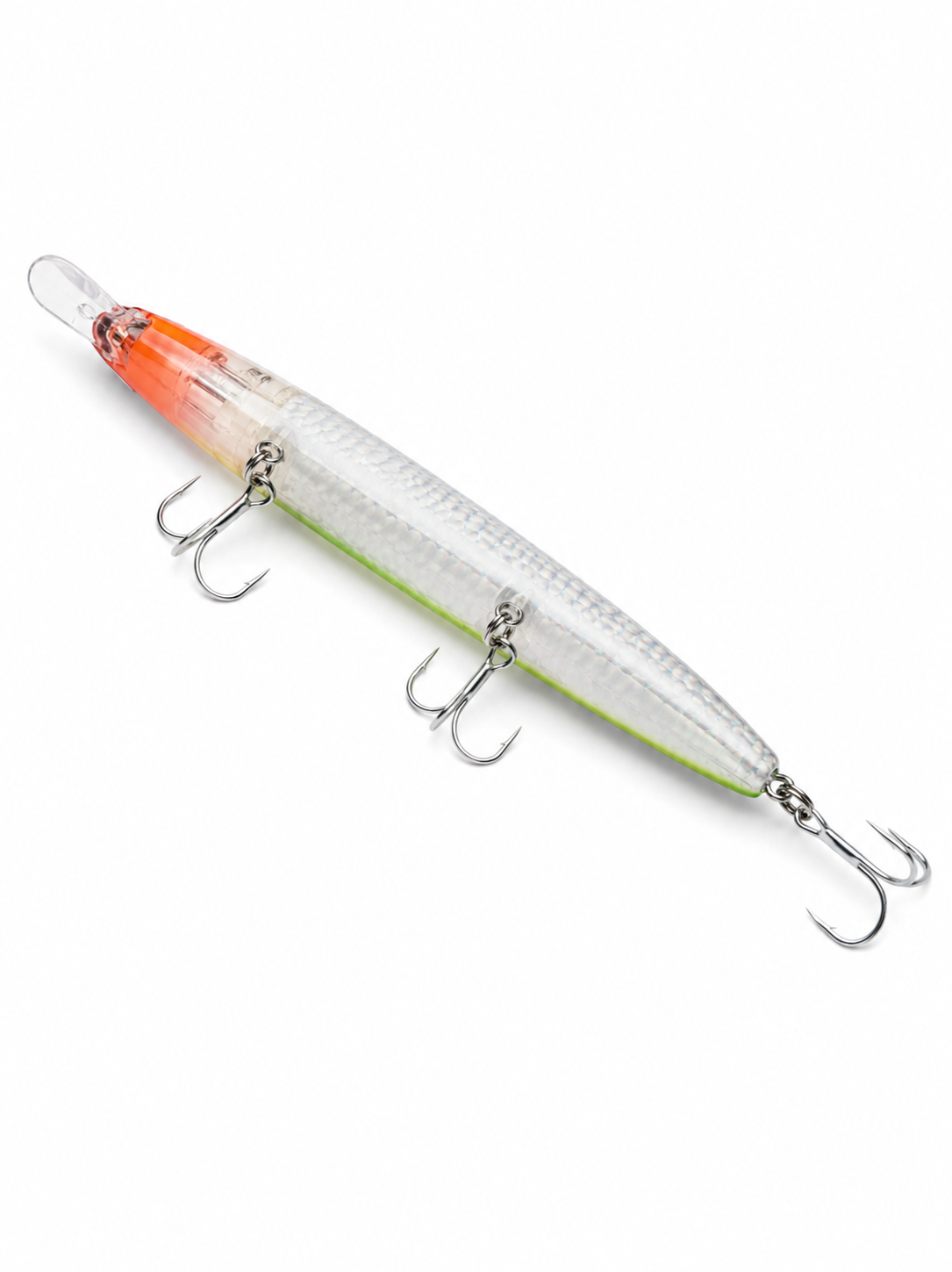 Long Cast 145F 27g – Green with Red Head