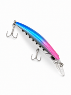 Flash Minnow 95S 30g - Silver with Blue and Pink