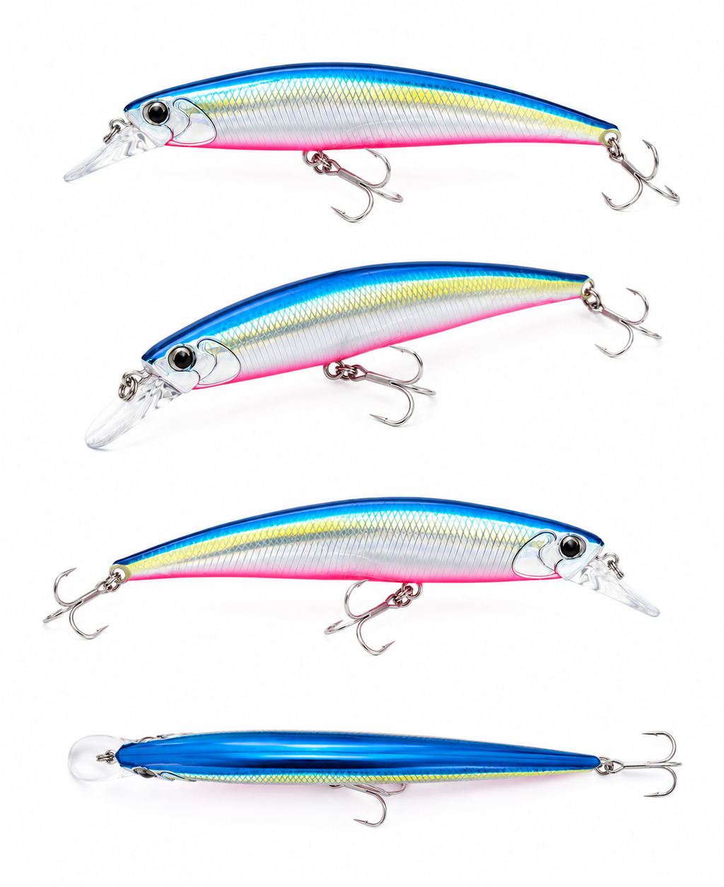 Sinking Minnow 27g 110mm - Grey Silver