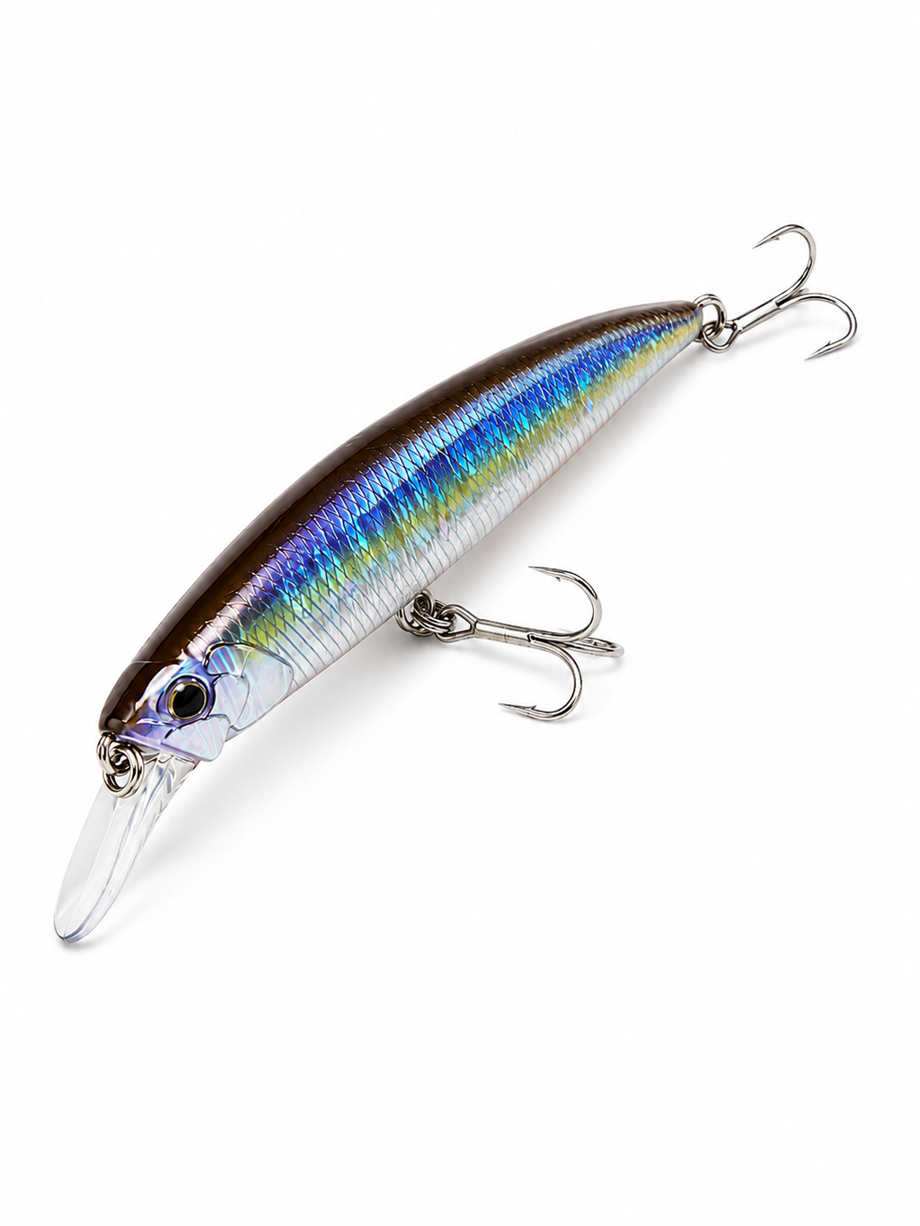 The Sinking Minnow 27g 110mm - Light Blue Shiny