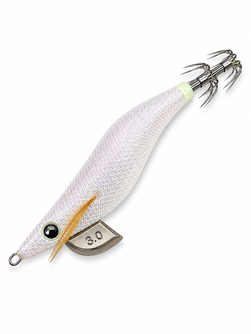 Yamashita Squid Jig EGI OH F – Size 3.0 White