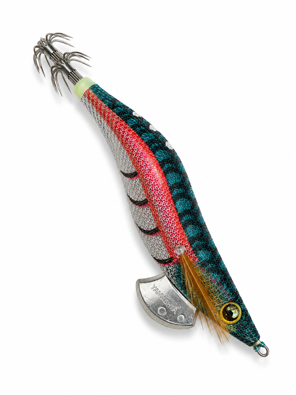 Yamashita EGI-OH LIVE Squid Jig – Size 3.5 Dark Green