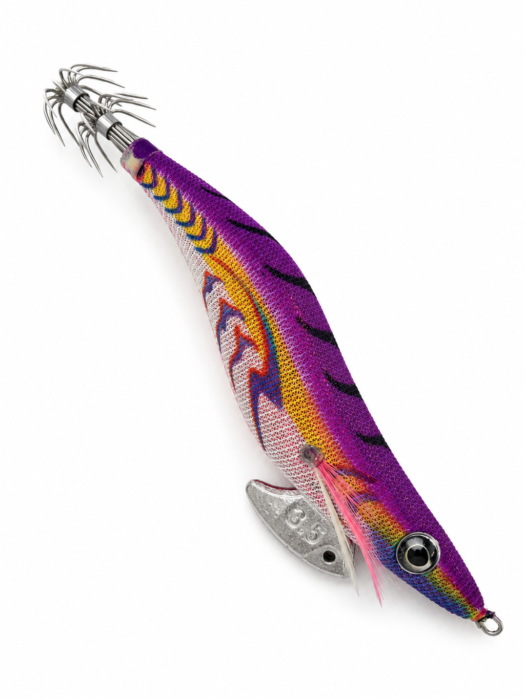 Yuku Squid Jigs Size 3.5 - Purple Storm